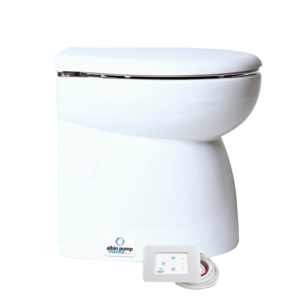 Albin Group Marine Toilet Silent Premium  24V 0704015