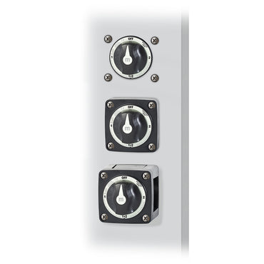 Blue Sea 6008200 mSeries Selector 3 Position Battery Switch  Black 6008200