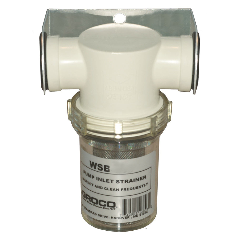 GROCO 114 Fresh Water Strainer w304 SS Basket  WSB1250