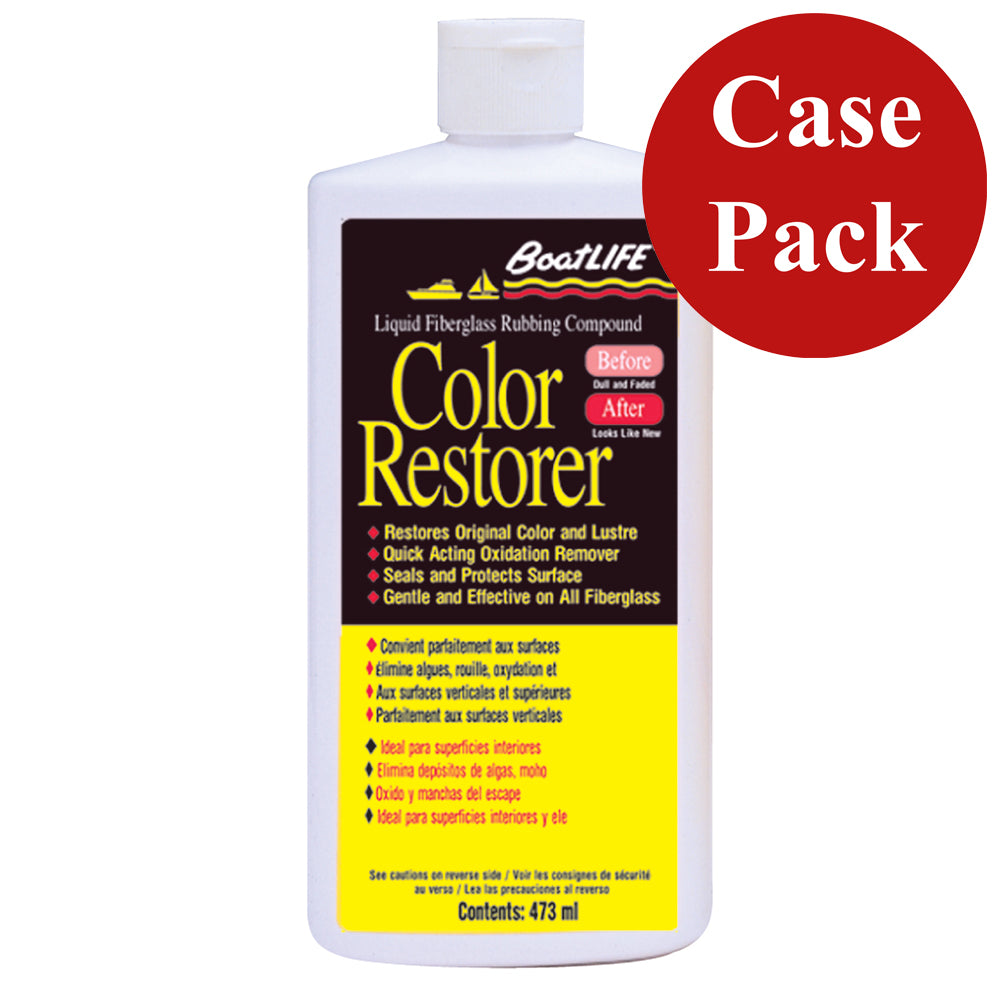 BoatLIFE Fiberglass Rubbing Compound  Color Restorer  16oz Case of 12 1116CASE