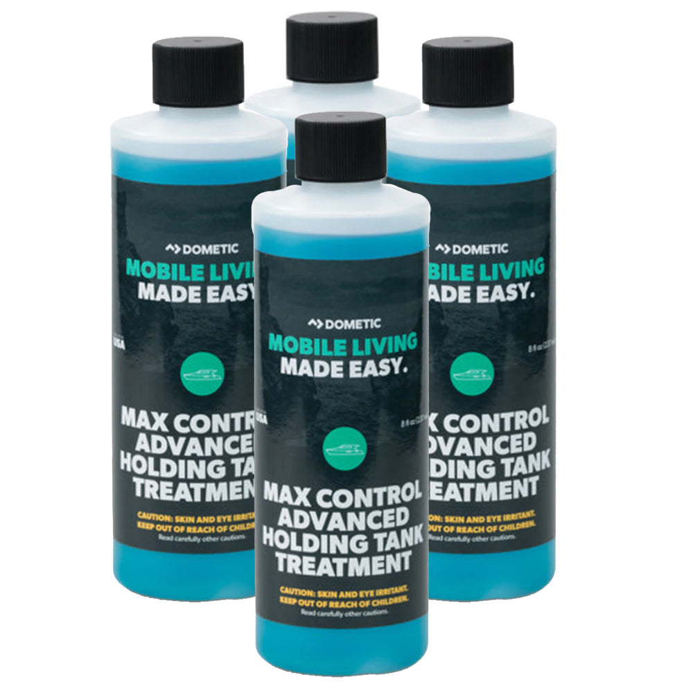 Dometic Max Control Holding Tank Deodorant  Four 4 Pack of 8oz Bottles  379700029