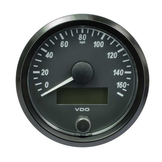 VDO SingleViu 80mm 318 Speedometer  160MPH A2C3832930030