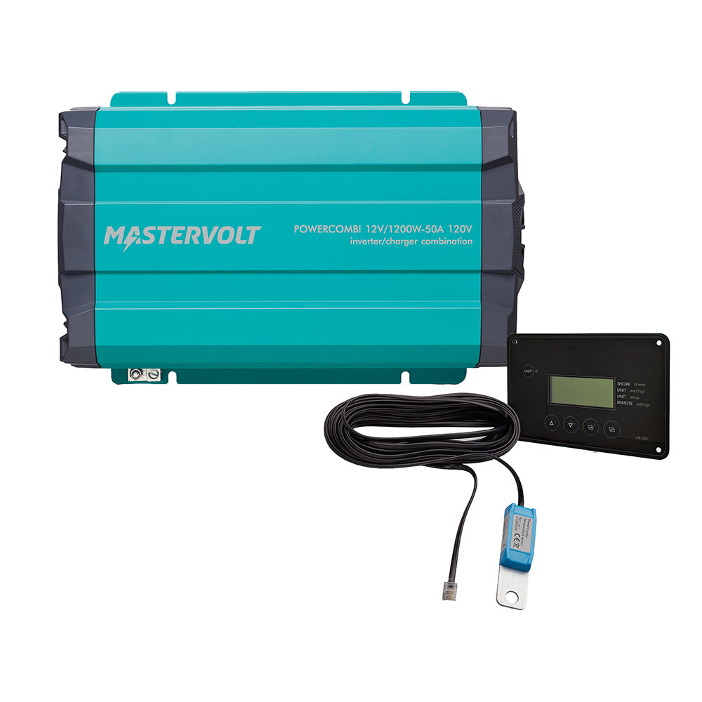 Mastervolt PowerCombi Pure Sine Wave InverterCharger  1200W  12V  50A Kit 36211201
