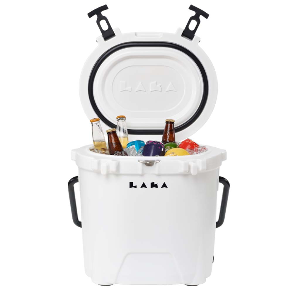 LAKA Coolers 20 Qt Cooler  White 1010