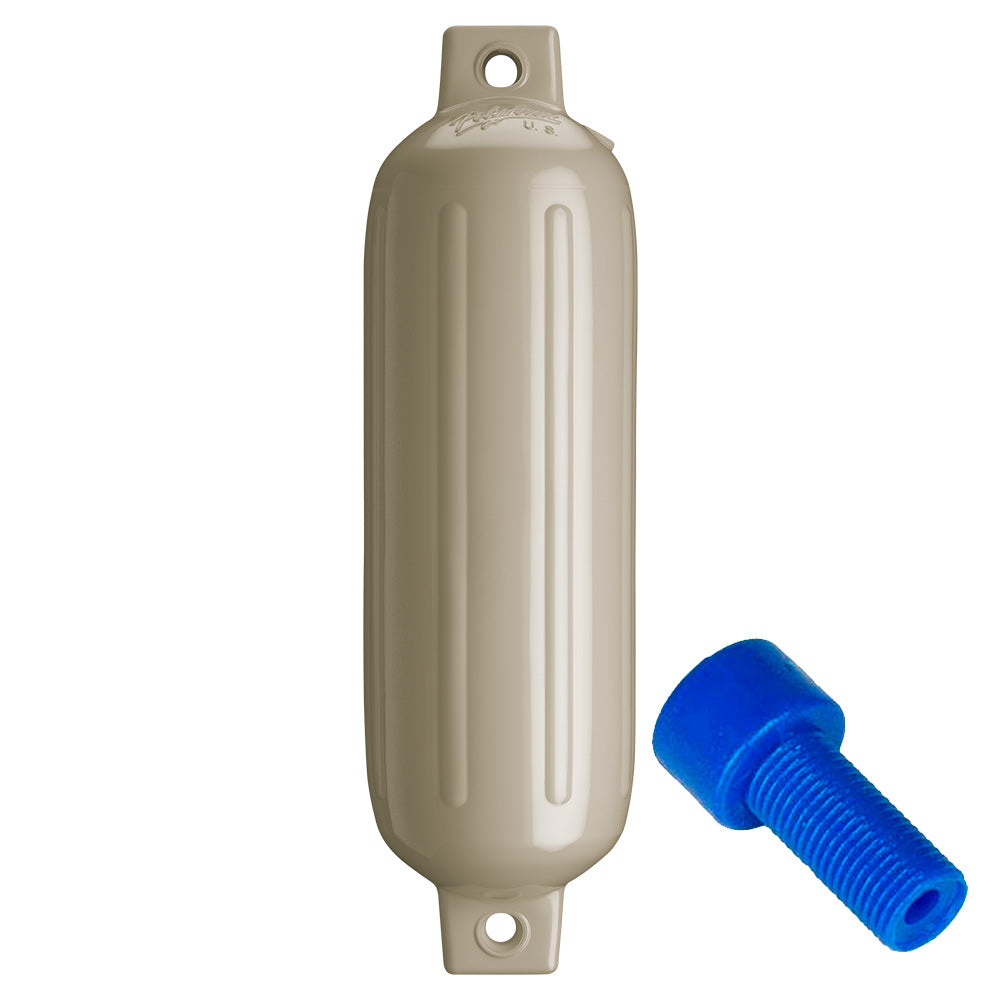Polyform G3 Twin Eye Fender 55 x 19  Sand wAdapter  G3 SAND WAIR ADAPTER