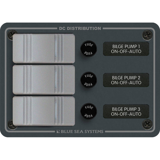Blue Sea 8665 Contura 3 Bilge Pump Control Panel  8665