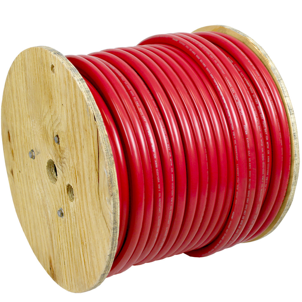 Pacer Red 1 AWG Battery Cable  250  WUL1RD250