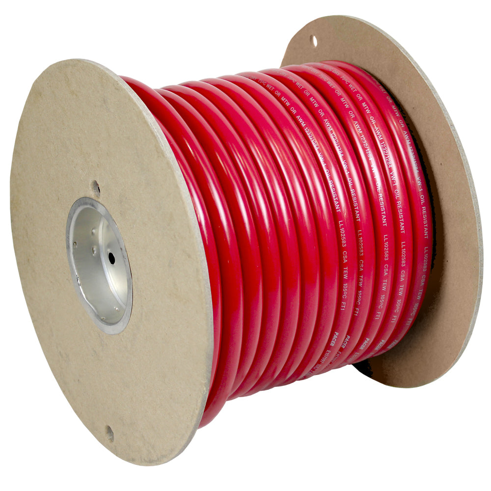 Pacer Red 10 AWG Battery Cable  100  WUL10RD100