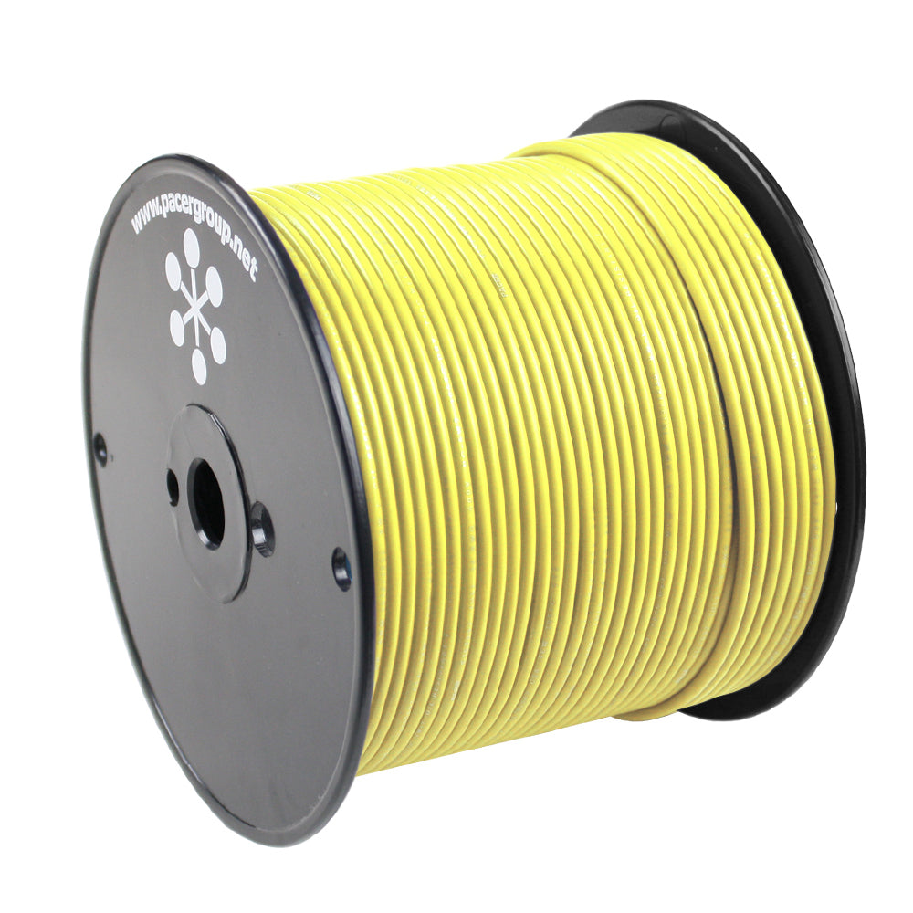 Pacer Yellow 18 AWG Primary Wire  500  WUL18YL500