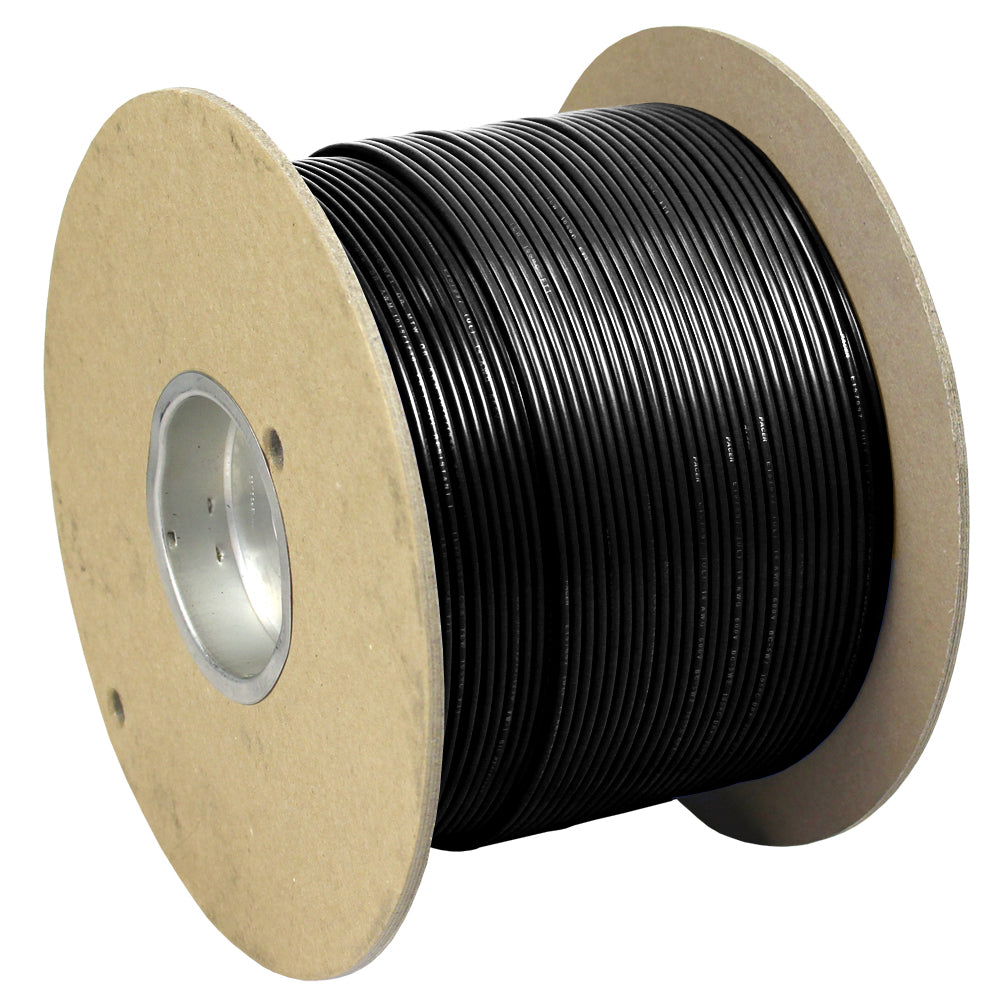 Pacer Black 18 AWG Primary Wire  1000  WUL18BK1000
