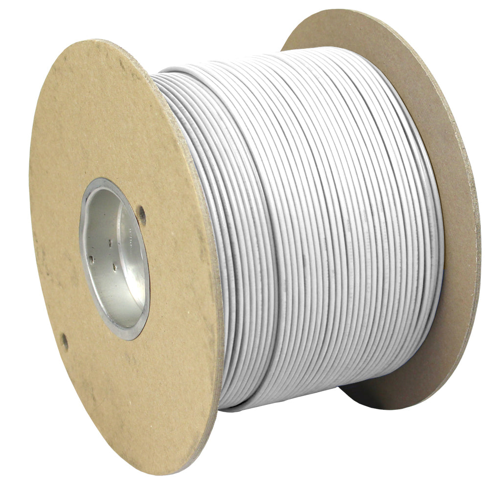 Pacer White 18 AWG Primary Wire  1000  WUL18WH1000
