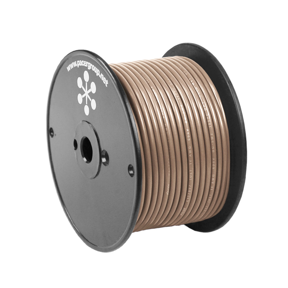Pacer Tan 16 AWG Primary Wire  100  WUL16TN100