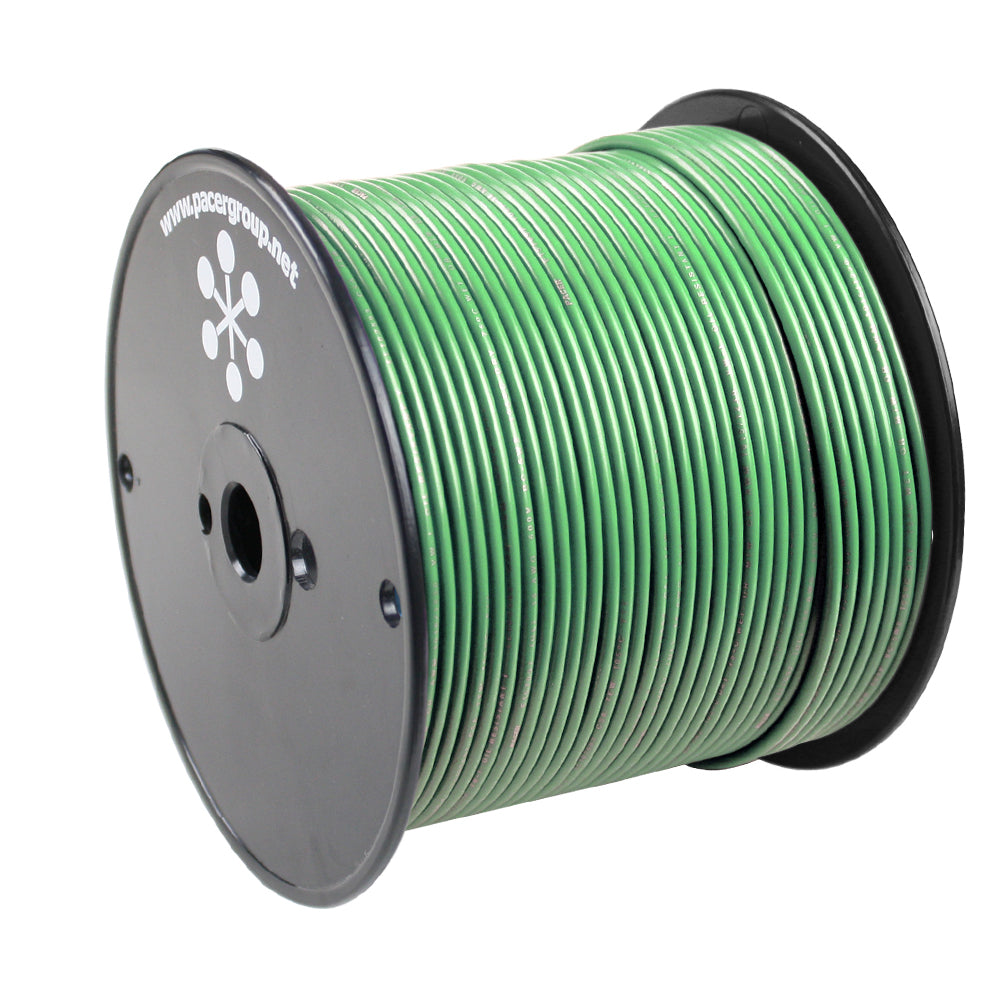 Pacer Light Green 16 AWG Primary Wire  500  WUL16LG500