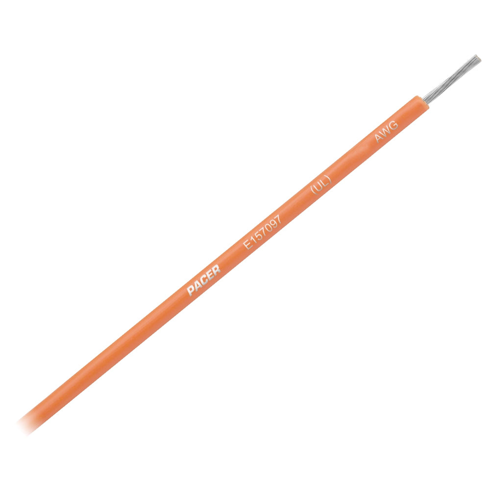 Pacer Orange 14 AWG Primary Wire  25  WUL14OR25