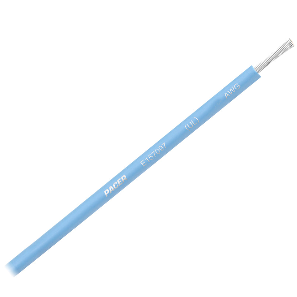 Pacer Light Blue 14 AWG Primary Wire  25  WUL14LB25