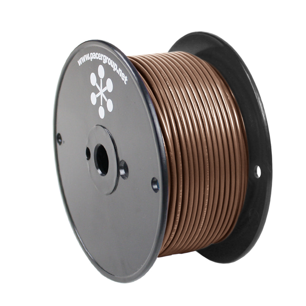 Pacer Brown 12 AWG Primary Wire  250  WUL12BR250