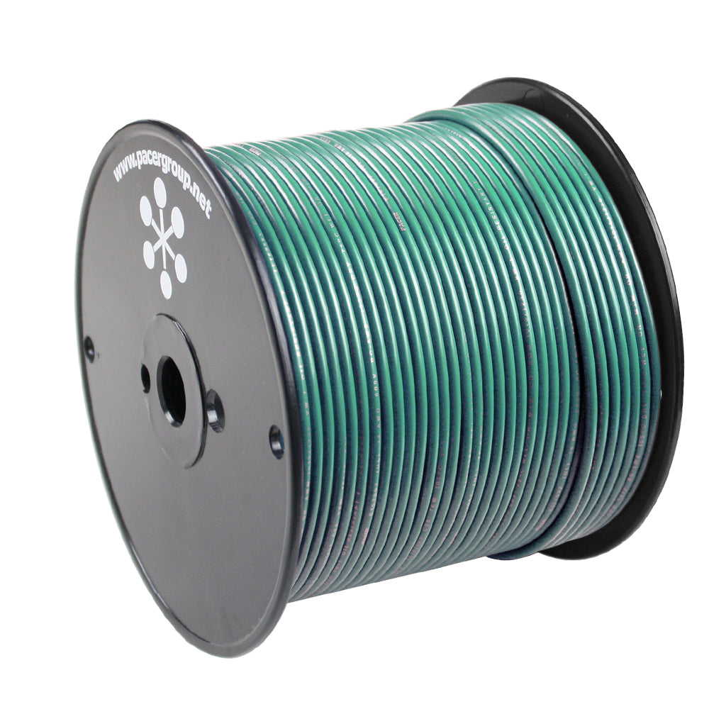 Pacer Green 10 AWG Primary Wire  500  WUL10GN500