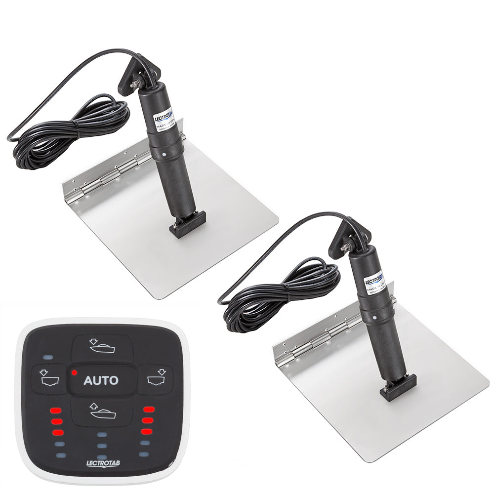 Lectrotab XKA Stainless Steel Trim Tab Kit wALC1 Control  9 x 18 XKASAL9X18