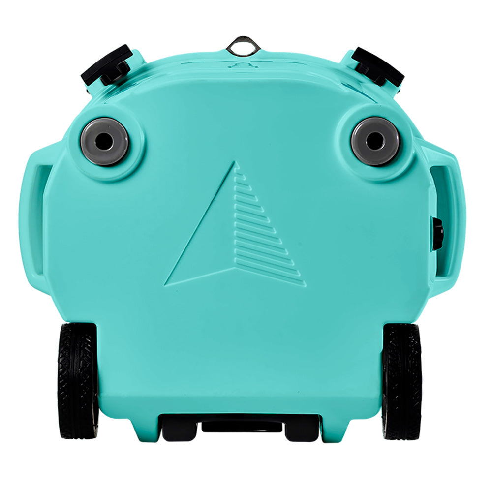 LAKA Coolers 30 Qt Cooler wTelescoping Handle  Wheels  Seafoam 1082