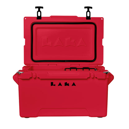 LAKA Coolers 45 Qt Cooler  Red 1084