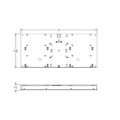 TACO 1318 x 24 Electric Seat Slide M202413E