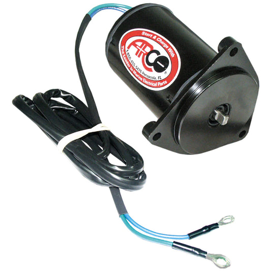 ARCO Marine Replacement Outboard Tilt Trim Motor  Yamaha 2Wire 3 Bolt Flat Blade Shaft 6260