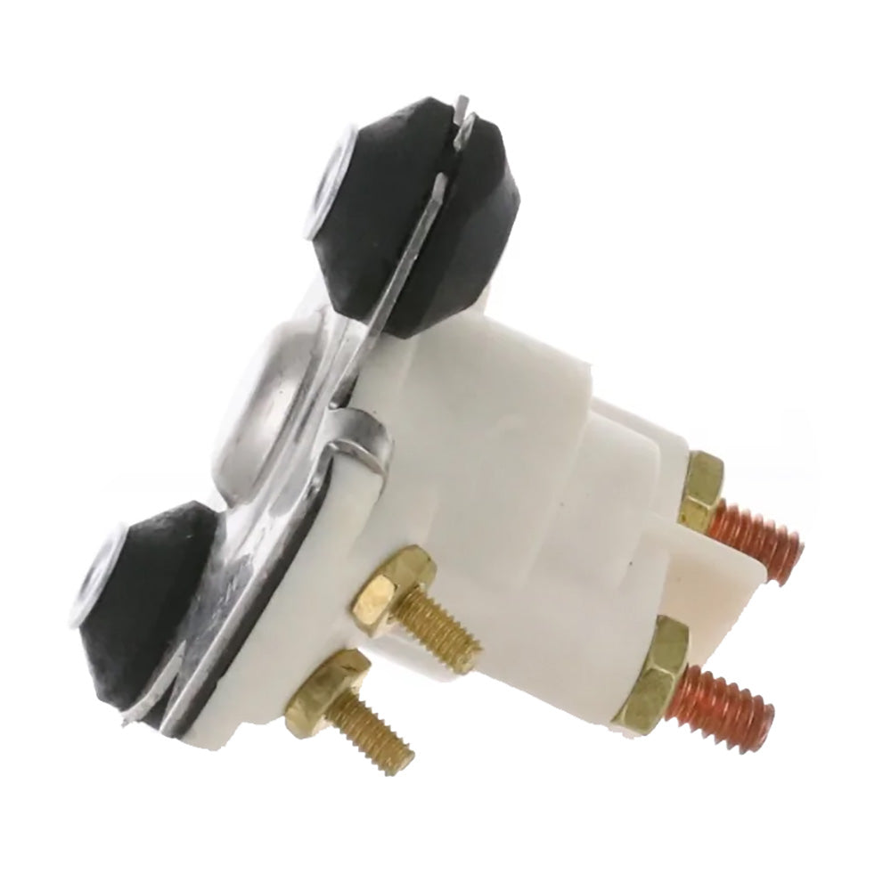 ARCO Marine Outboard Solenoid wFlat Isolated Base  White Housing SW097