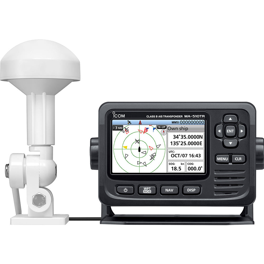 Icom MA510TR AIS Transponder wAntenna  43 Display MA510TR 13